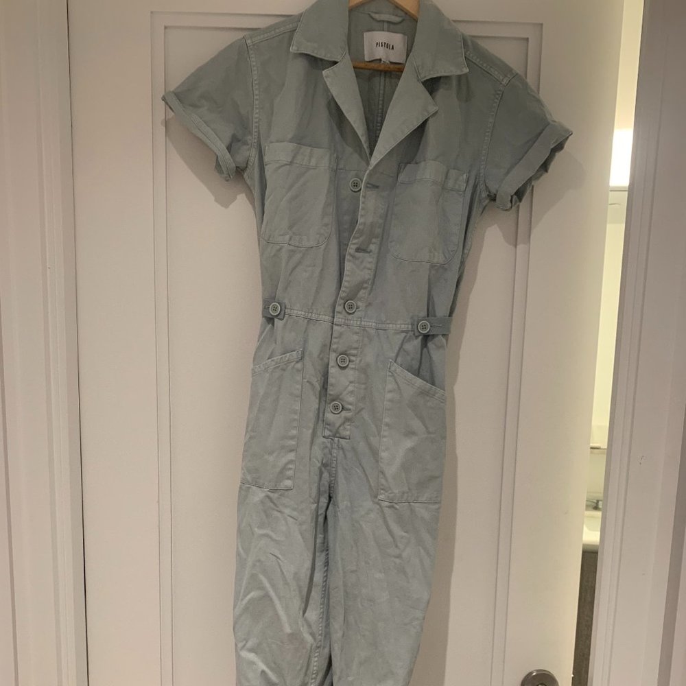 Pistola Grover Jumpsuit | Blue Frost | Size XS